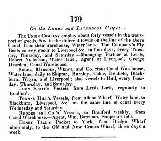 Baines Agents 1817