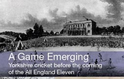 early cricket in yorkshire