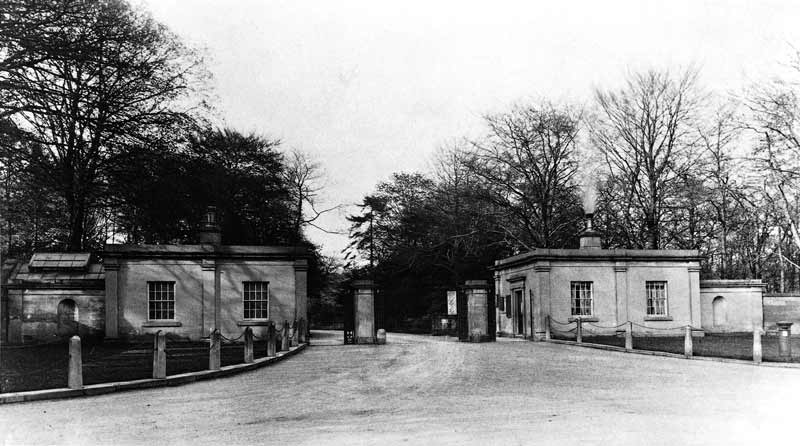 Roundhay Park Mansion entrance lodges